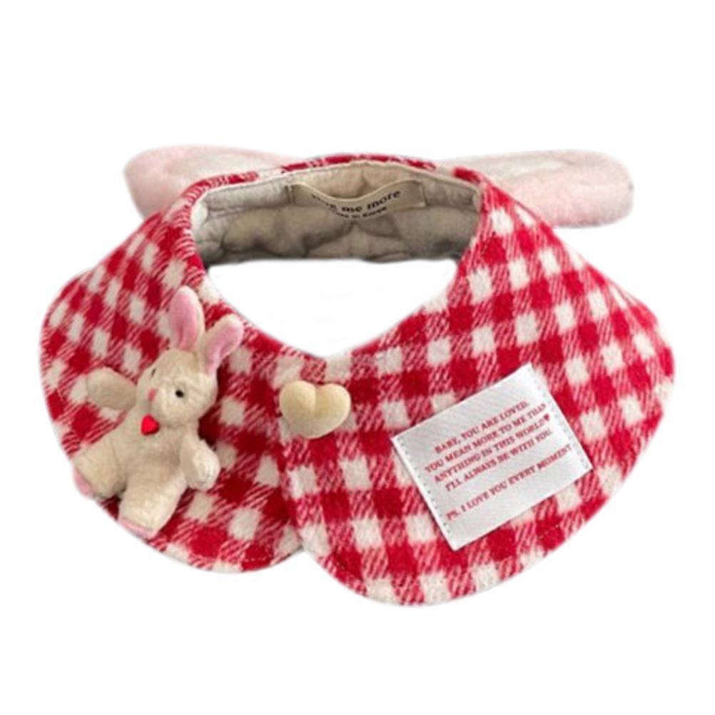 Comfortable Pets Bib for Daily Use 2Pcs Adjustable Cat Dog Neckerchief