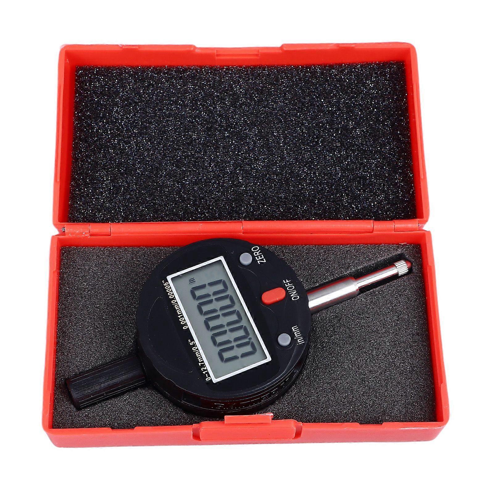 Digital Dial Indicator Probe 0.001mm 0.00005in IP54 Electronic Test Gauge Industrial High Accuracy Measurement 012.7mm