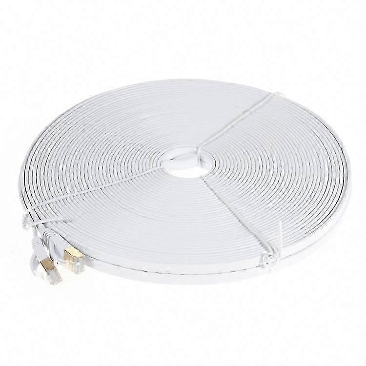 30M CAT-7 10 Gigabit Ethernet Flat Patch Cable