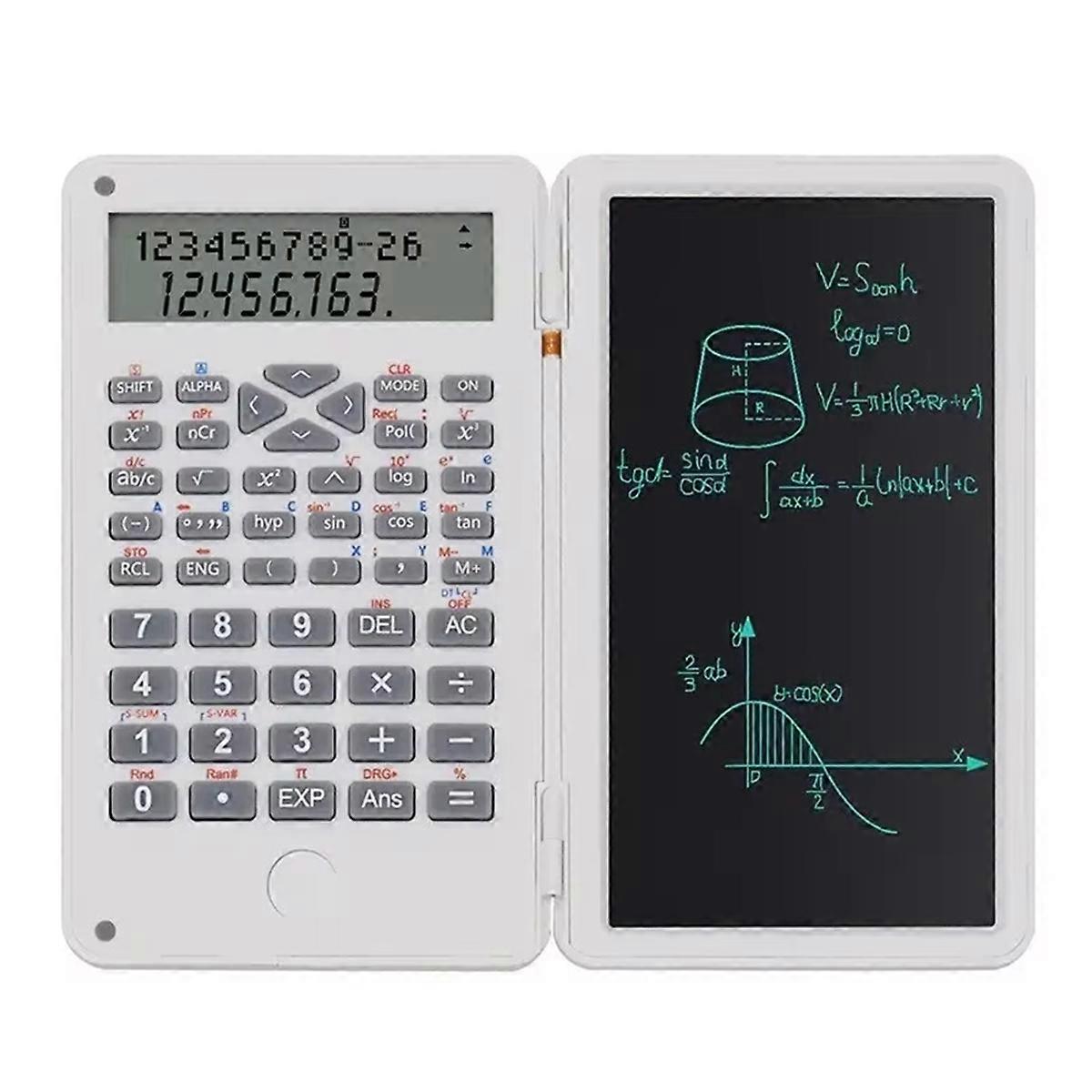 Scientific Calculator 12-Digit Large Display Calculator with Notepad