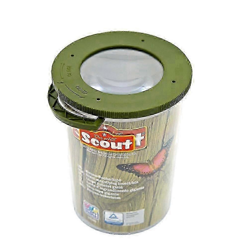 Portable Dark Green Insect Viewer Box for Kids' Nature Exploration in the UK