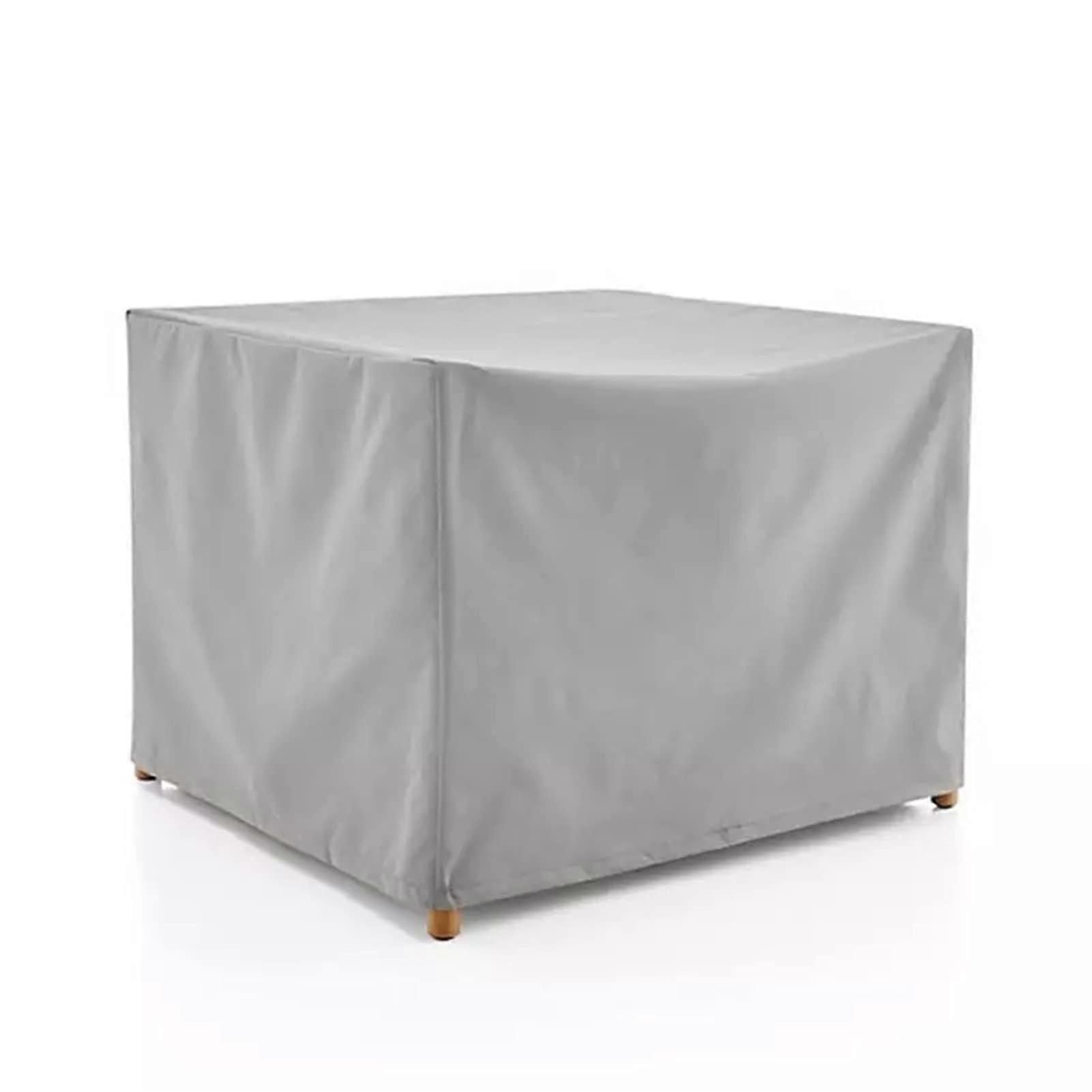 Covers for Garden Furniture Windproof Waterproof Heavy Duty Outdoor Patio Furniture Cover Gray 210x140x70cm