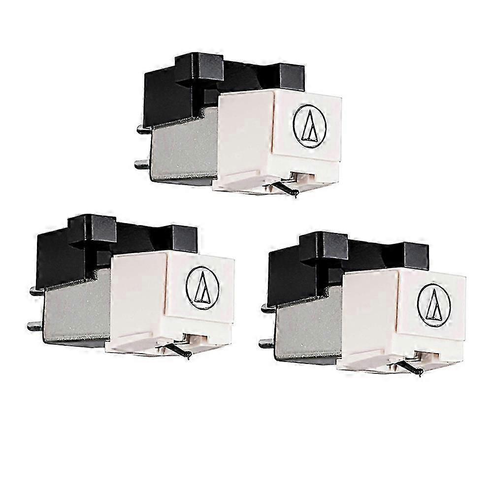 3PCS AT3600L Dynamic Magnetic Cartridge Needle Stylus for Audio Technica Turntable Phonograph Records Player