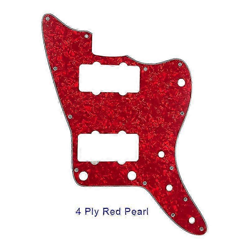 Xinyue Great Qulitity Pickguard - For US 13 Hole Screws Jazzmaster Guitar Pickguard No Upper Controls 26s
