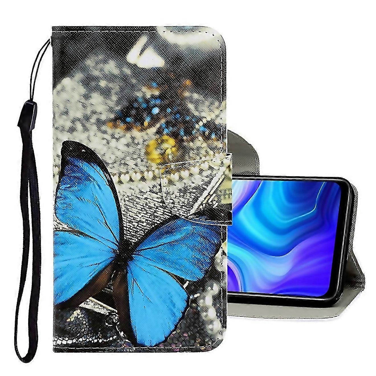 For 3d Colored Drawing Horizontal Flip Pu Leather Case With Holder Card Slots Wallet For Huawei P Sm