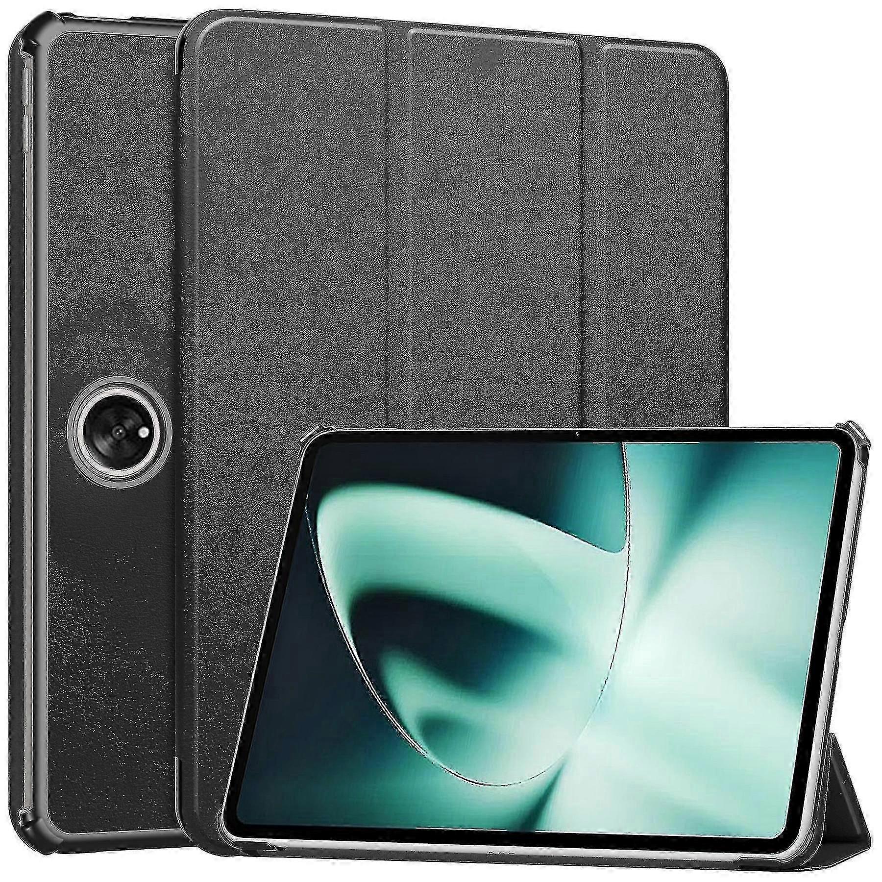 For Oneplus Pad Tri-fold Stand Tablet Case Auto Wake / Sleep Tablet Leather Cover