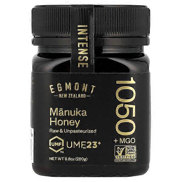 Egmont Honey, Manuka Honey, Raw & Unpasteurized, UMFÃ¢ÂÂ¢ 23+, 1,050 MGO+, 8.8 oz (250 g)