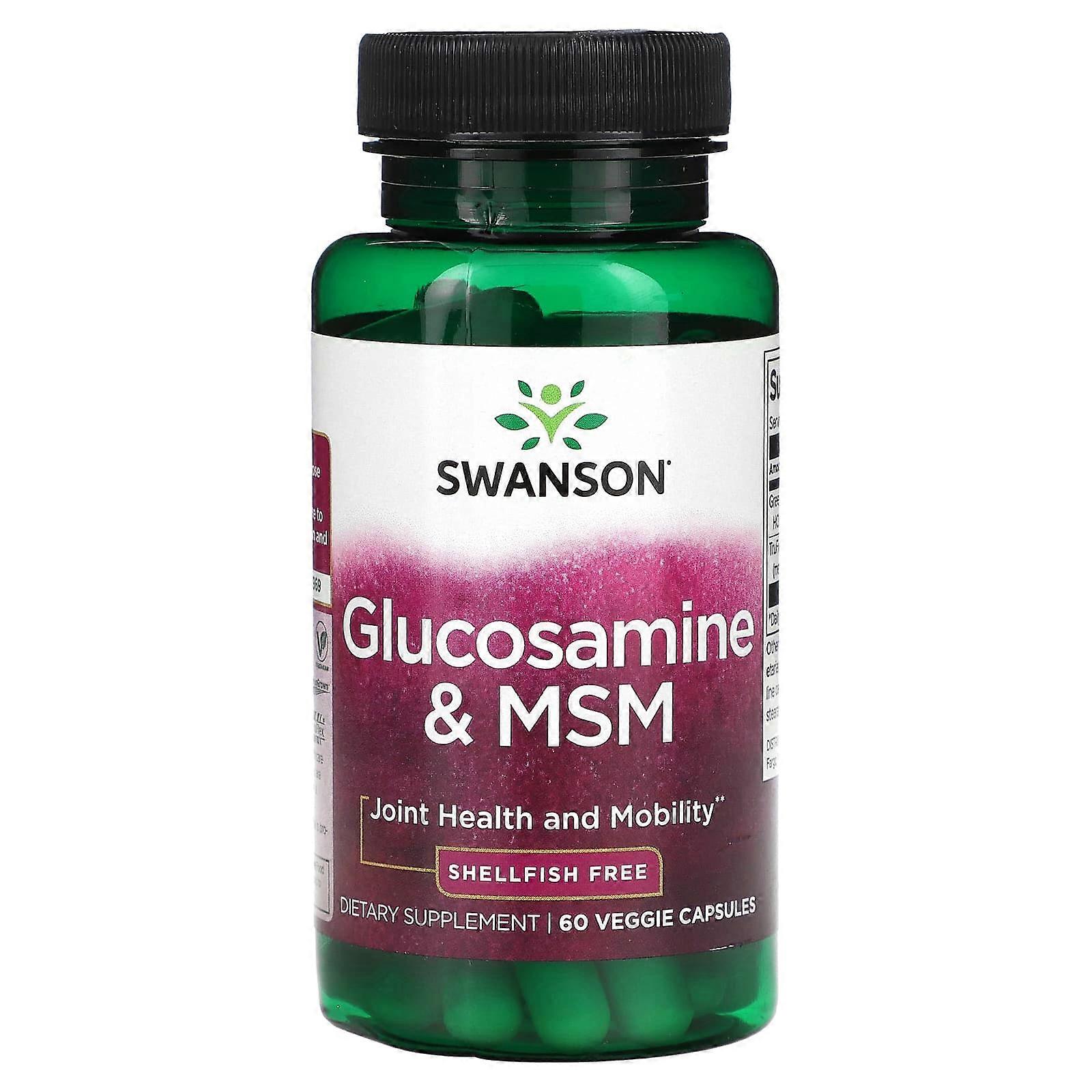 Glucosamine & MSM, 60 Veggie Capsules