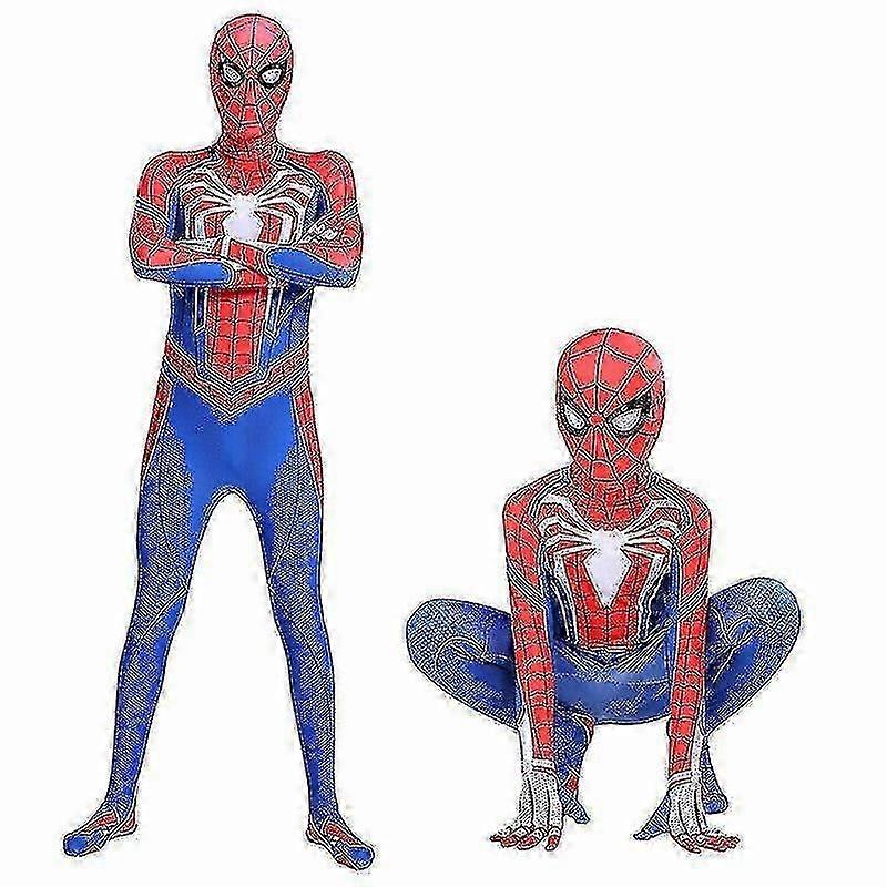 2025 Ps4 Spider-Man Cosplay Costume Jumpsuits Adults Kids Spandex Zentai Bodysuits