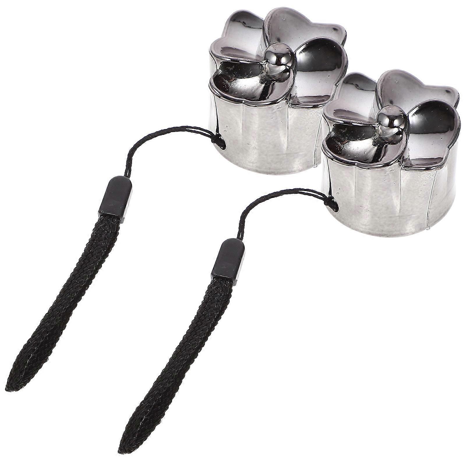 Folding Umbrella Handle 2Pcs Umbrella Grip Part Replacement Umbrella Handle For Daily Use Umbrella Handles Sturdy Grip