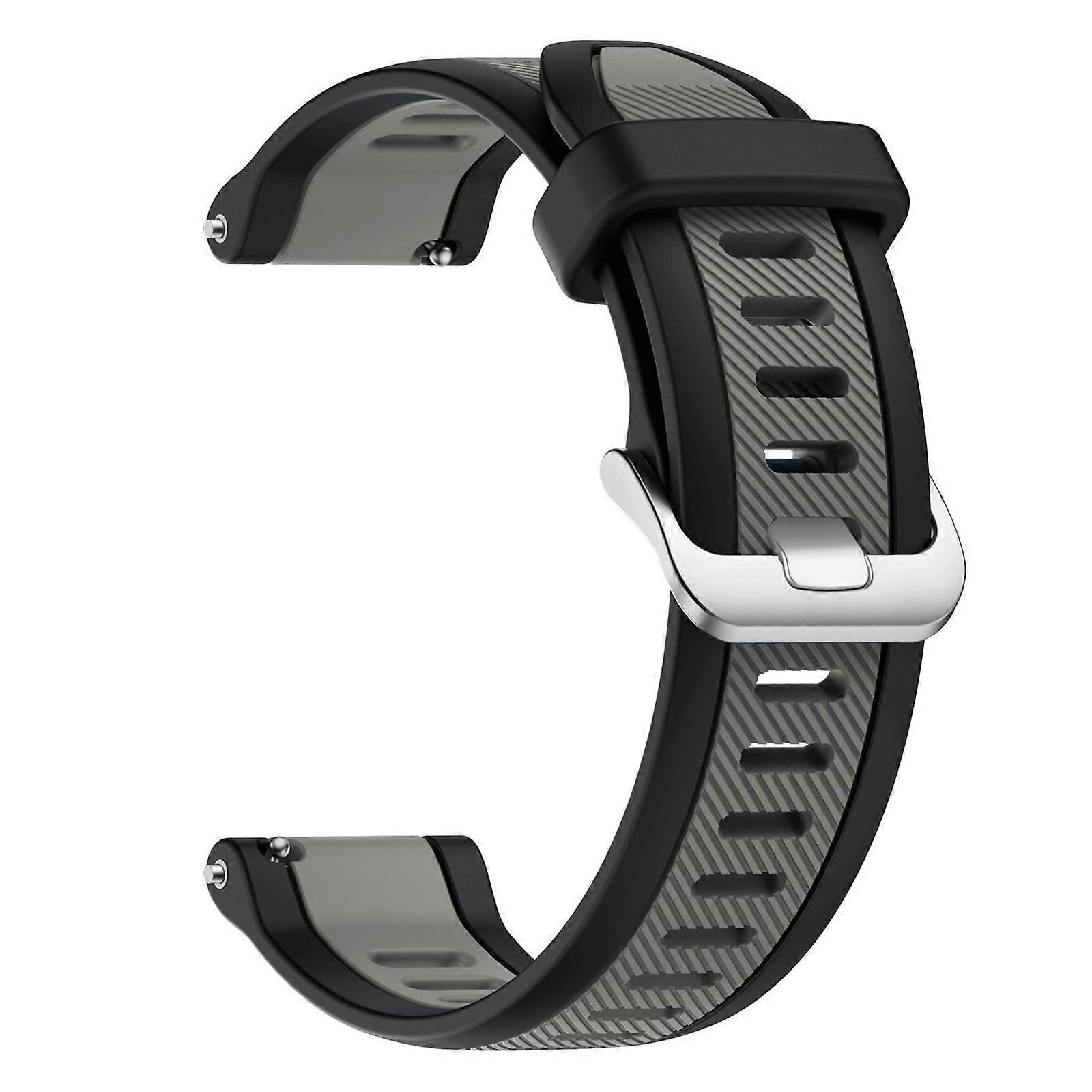 Silicone Sports Sweat Proof Solid Color Watch Band With Convenient Adjustment And Wide Compatibility Compatible With Smartwatch