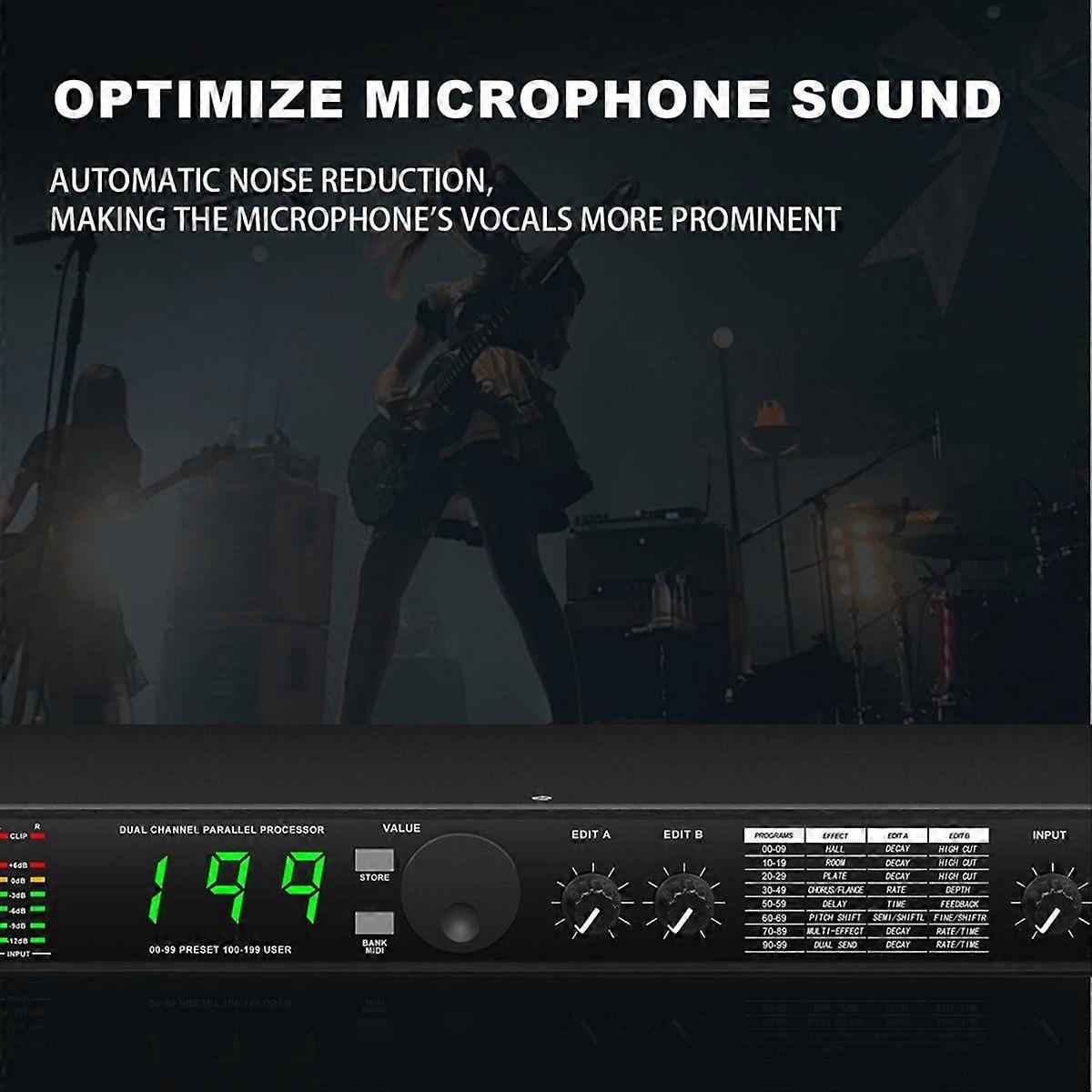 processore DSP multieffetto equalizzatore processore audio EU PLUG