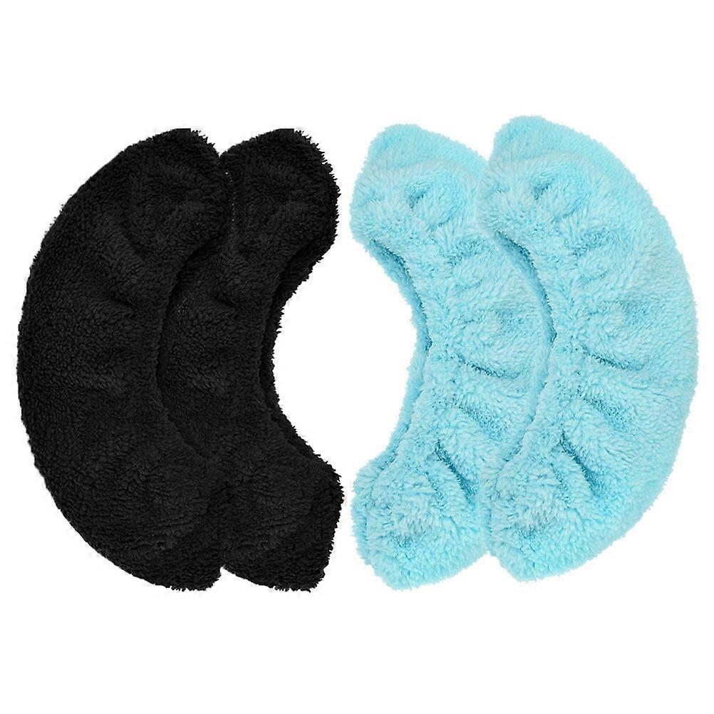 Figure Skating Knife Cover Blade Child 4 Pairs Elastic Pattern Polyester Towels Wheels for Rollerskates Accesories