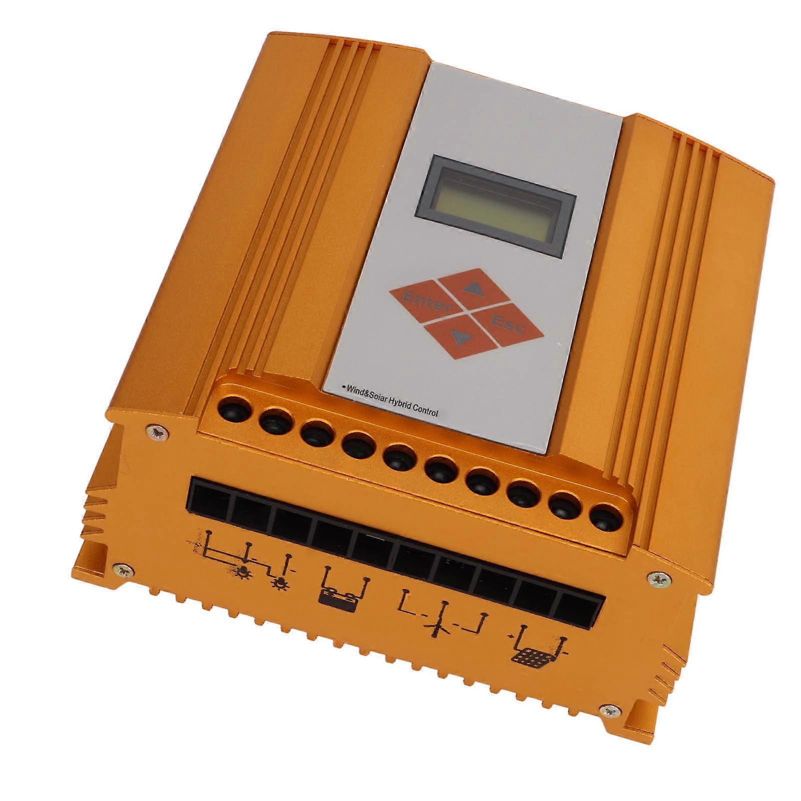 Wind Solar Hybrid Charge Controller MPPT Wind Turbine Digital Intelligent Regulator LCD Display 12V 