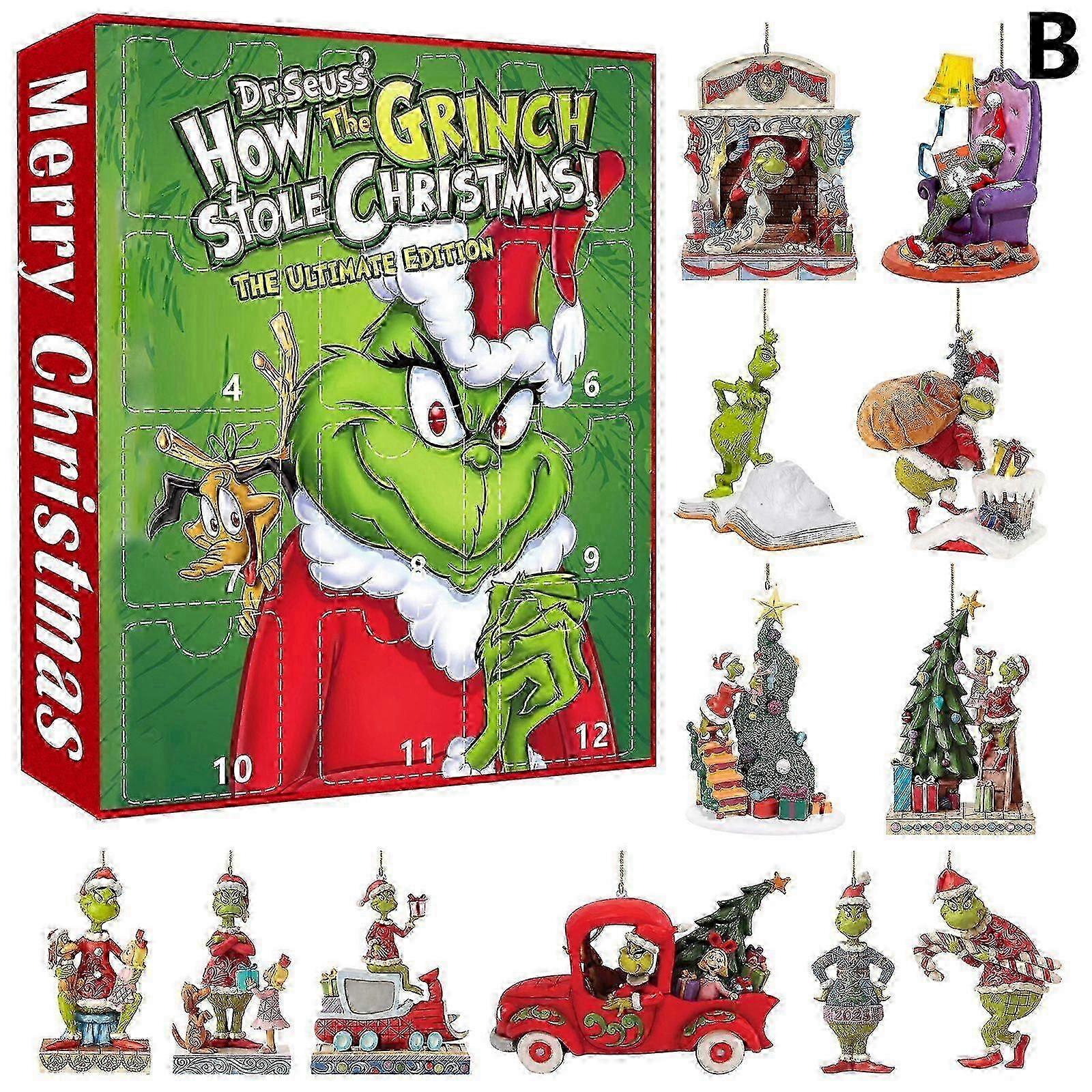 Διακόσμηση Χριστουγεννιάτικων Ημερολογίων Advent 2025 Ακρυλικό Πράσινο A