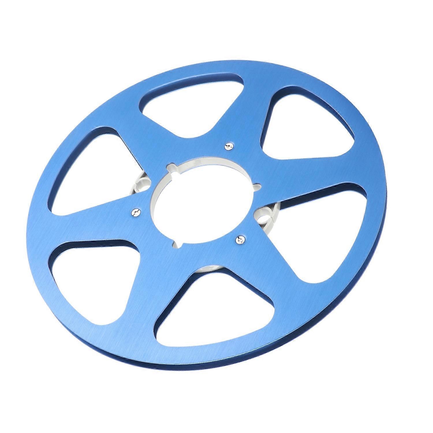 1/4 10.5 Inch Empty Tape Reel Aluminum Alloy 6 Hole Universal Opening Machine Part Empty Takeup Reel