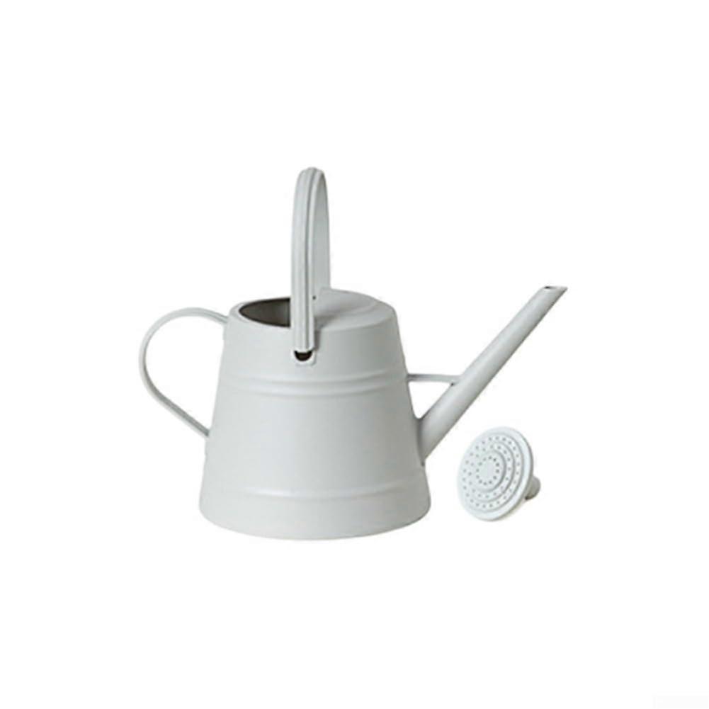 3.8L Horticultural Watering Kettle With Interchangeable Nozzle, PP Plastic, Long Spout, Ergonomic Handle For Garden