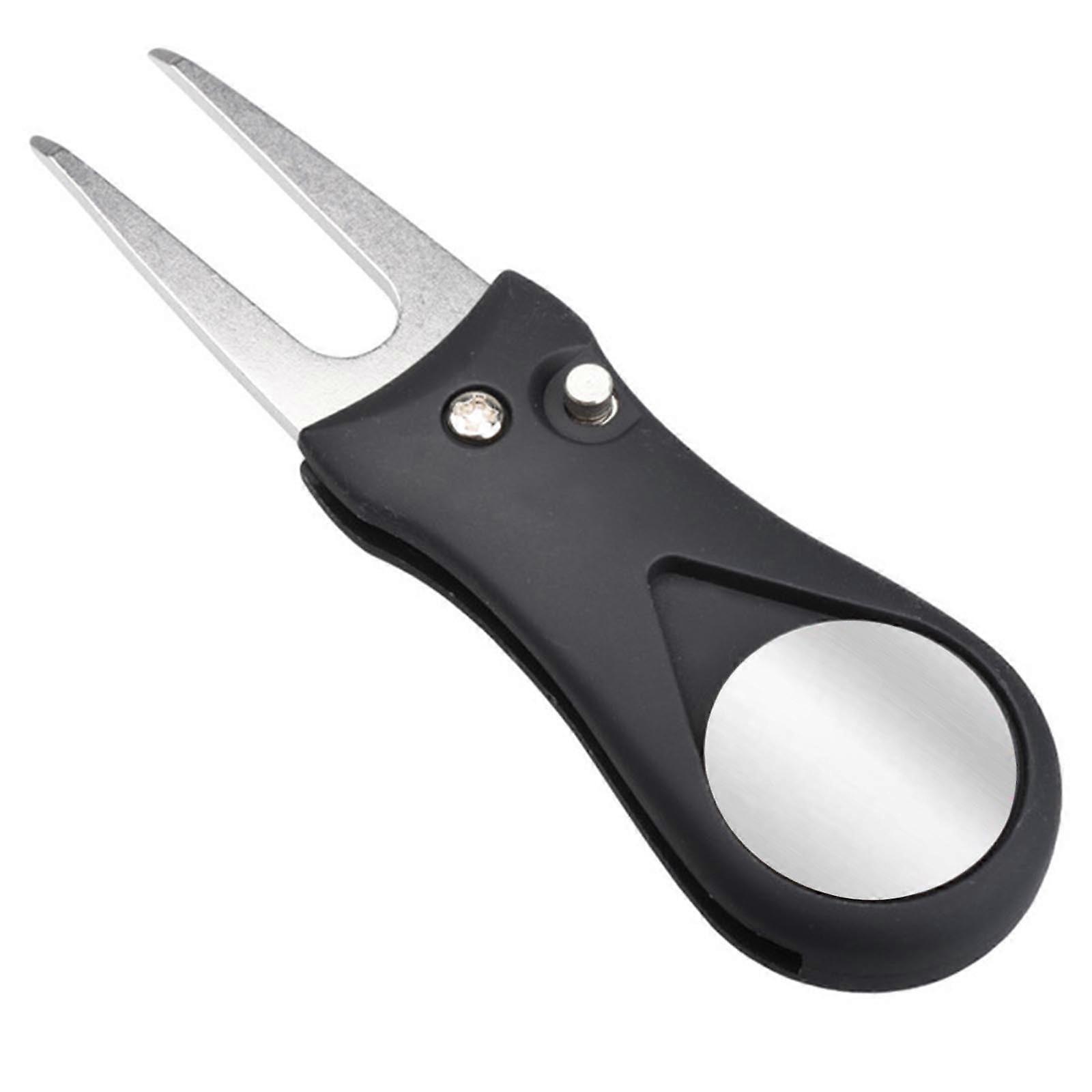 Yakbaofuo Foldable Golf Tool With Pop-up Button Ball Marker Tool Kit for Home