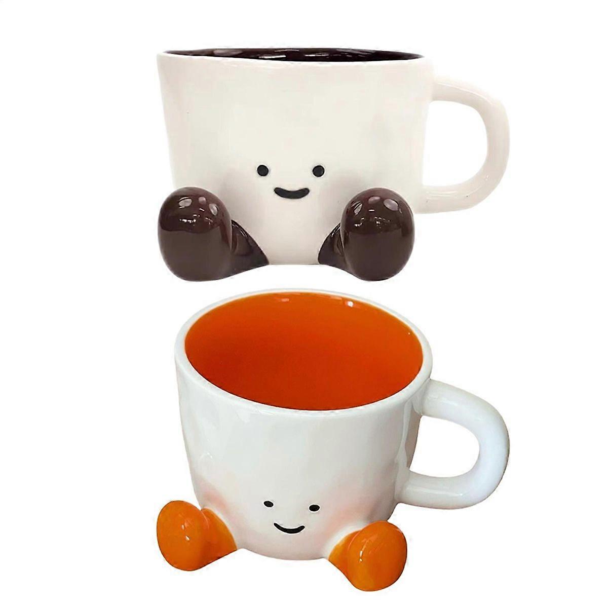 Milk Cup with Feet
Funny Coffee Tea Mug