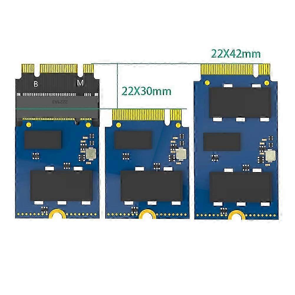 M.2 NVME M-Key 2230 to 2242 Extension Adapter for (5pcs)