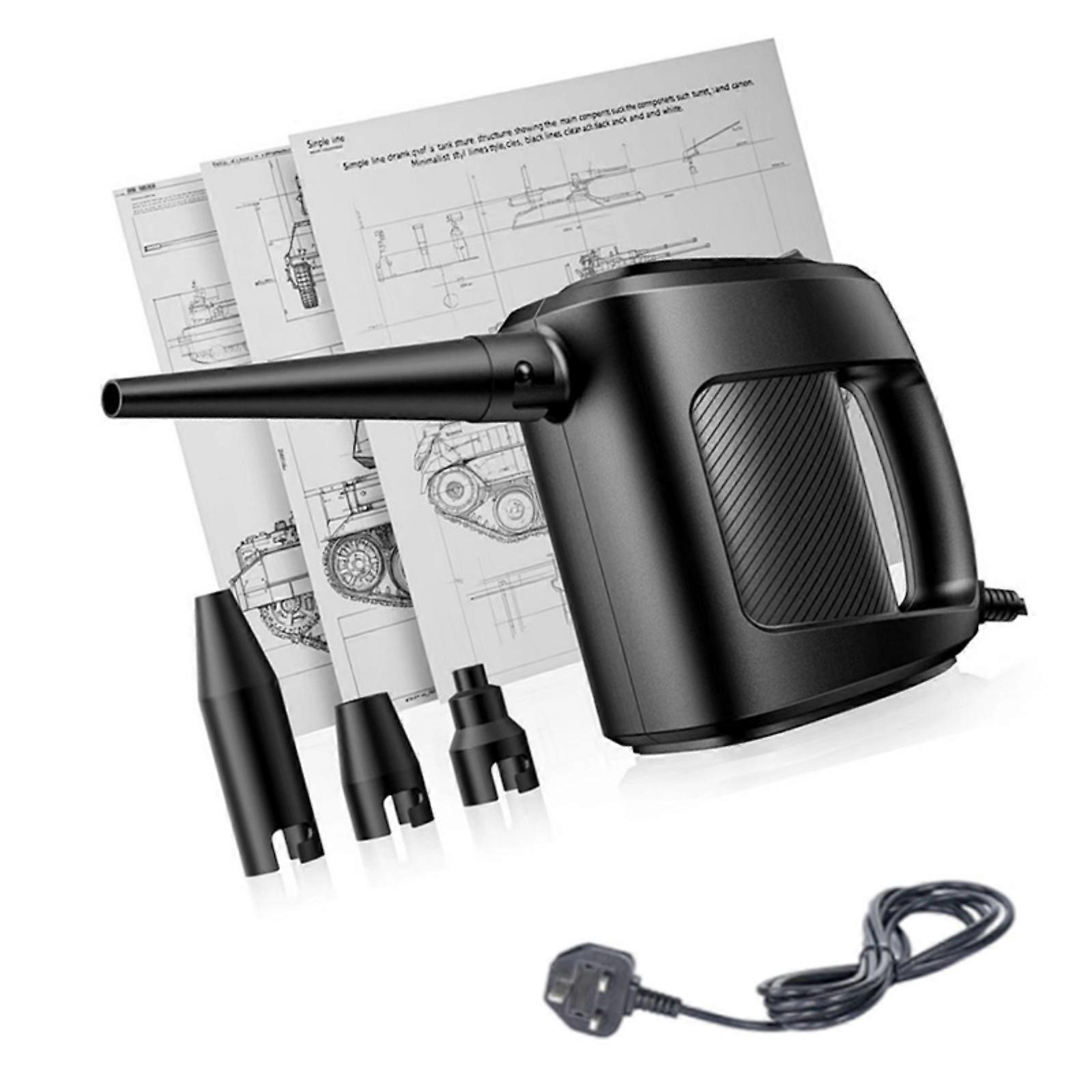 35m/s Powerful Air Blower Handheld Electric Duster 220V Corded for Computer Case Car Interior Electronics Cleaning ABS Material 3 Meter Power Cord