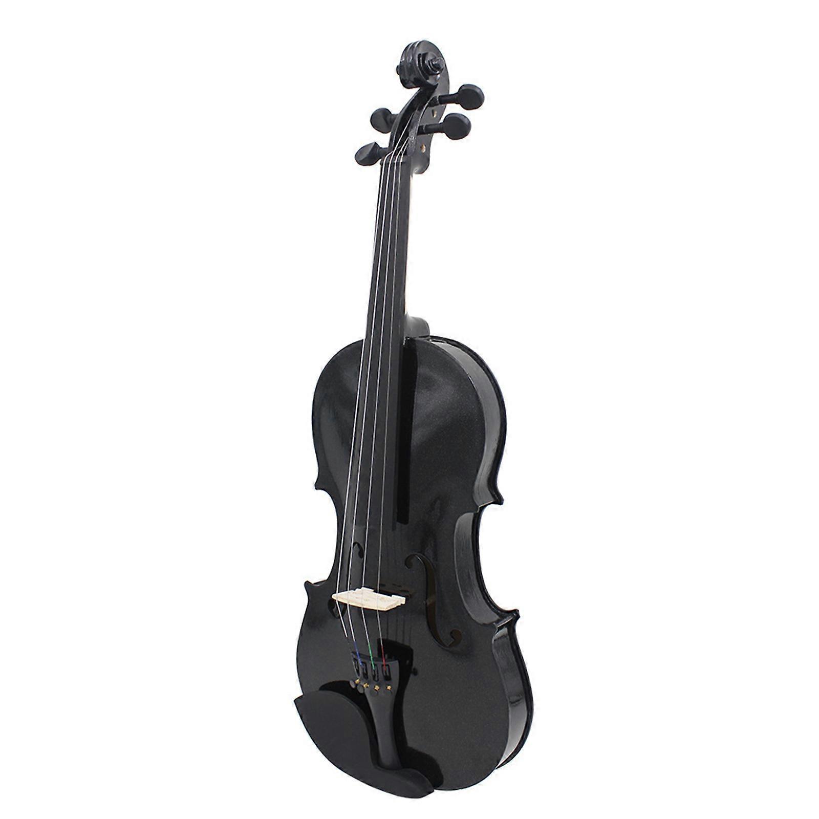 Professional Full Size Violin Handmade Violin Practical Violin Traditional Violin Beginner Violin Wood Texture for Home Multicolor