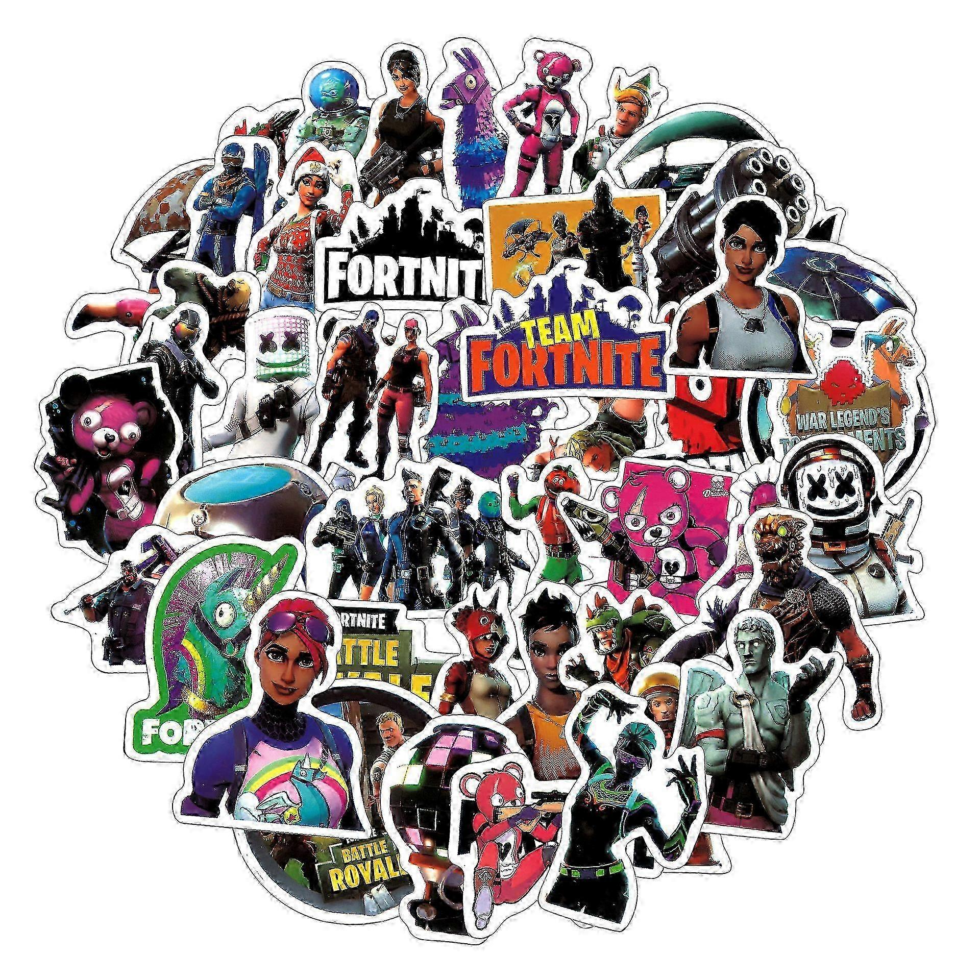 25-26 Fortnite 50 Creative Stickers