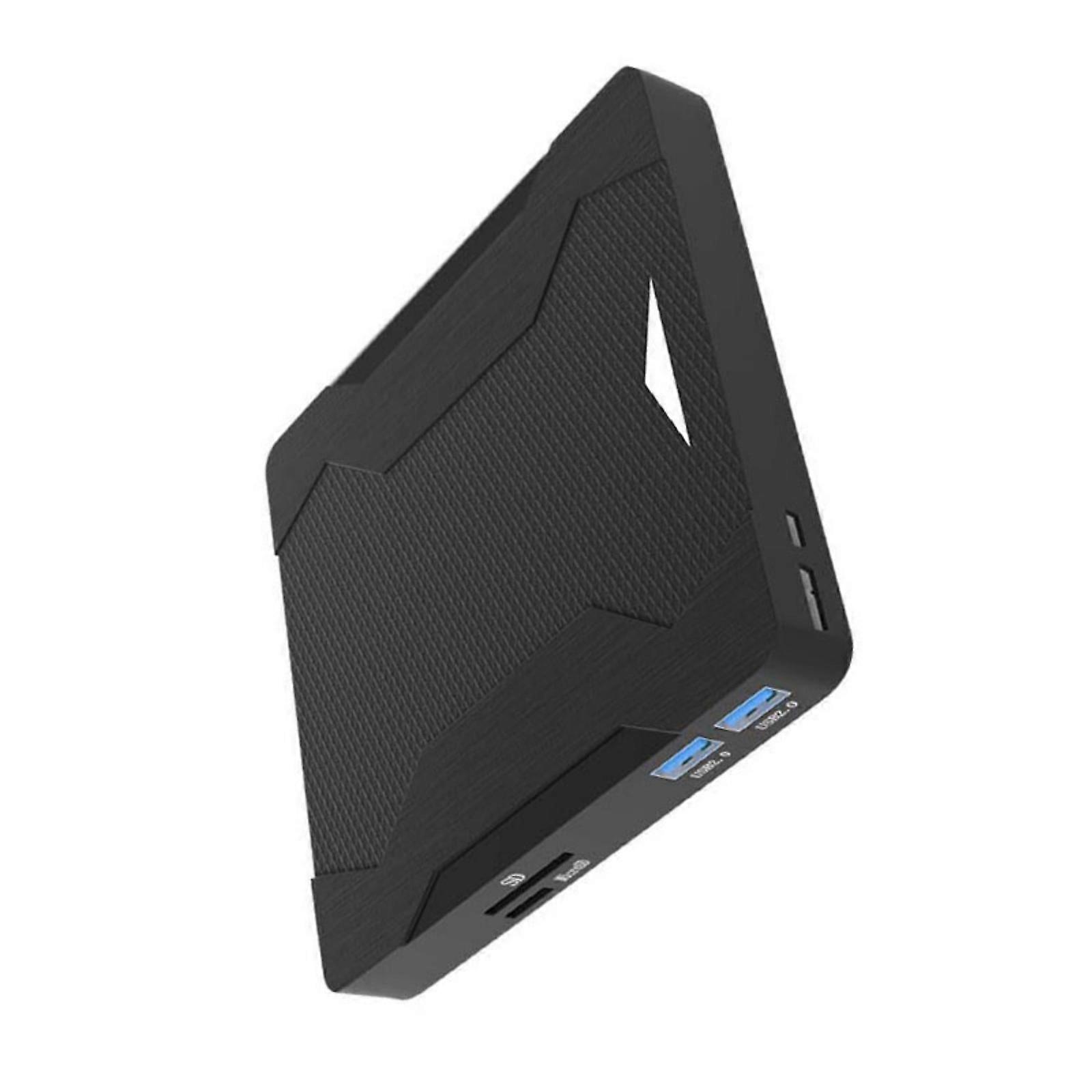 4 in 1 External Disc Drive USB3.0 Type C Disc Player Burning Reader Compatibles Laptop Desktop Multiple Systems Multicolor