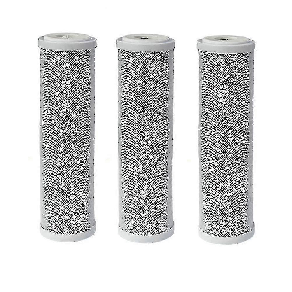 Water filter replacement for under sink, 3pcs 10" CTO activated carbon
