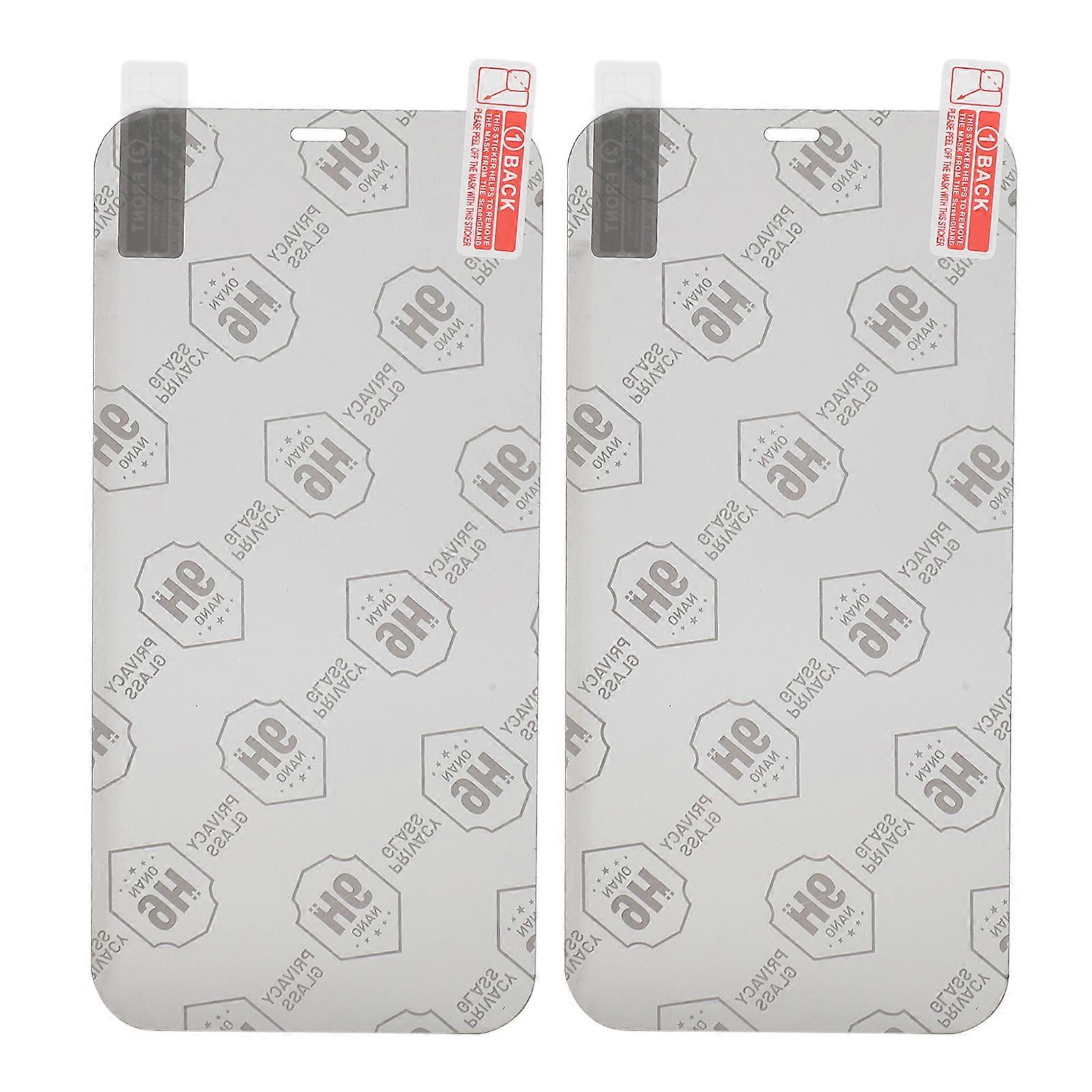 2 Set Private Screen Protector Scratch Proof Anti Fingerprint Ultra Thin Private Screen Film for Apple 12