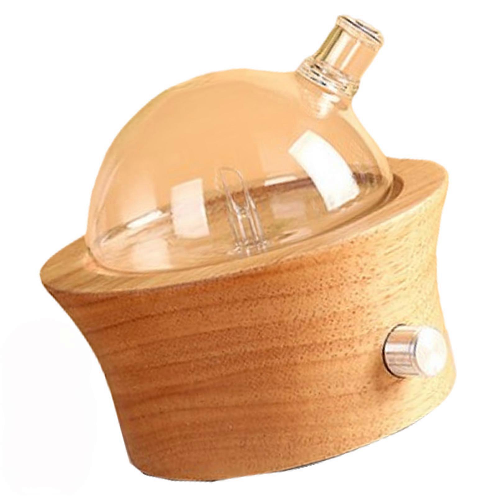 Wood Glass Aromatherapys Diffuser with Automatic Scent Dispensing Aromas Diffuser Suitable for Home and Office Use Multicolor