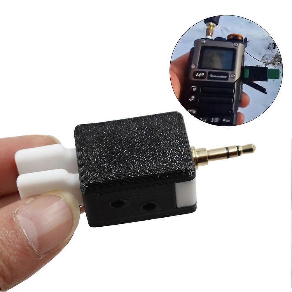 Double Paddle CW Key Double Automatic Key Morse Code Mini Multipurpose Sturdy Orange