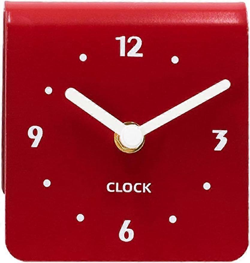 Small Table Desktop Clock, Analog Quartz Desk Clocks, Silent No-Ticking Wall Clocks, Sweep Movement