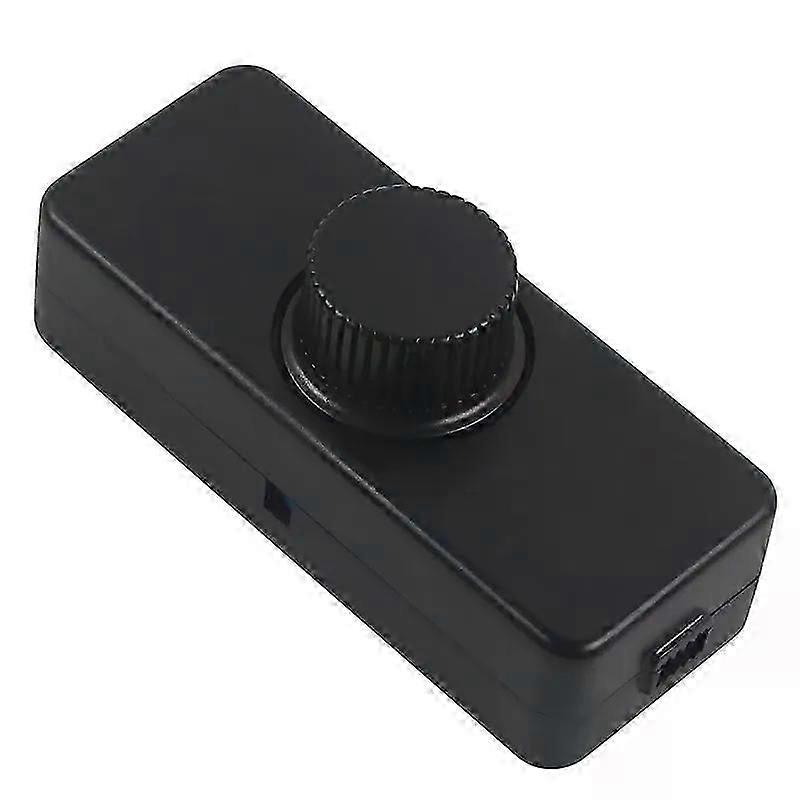 Inline LED Dimmer Switch Built-In Rotary ON/OFF And Knob Control Dimmer For Dimmable 3-100W LED/Incandescent
