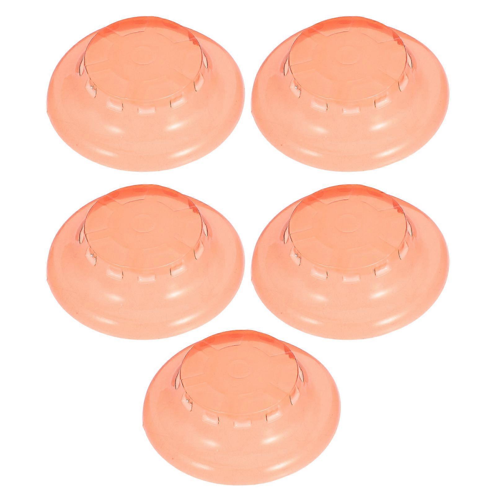 Detector Guard Cover Plastic for Fire Alarm Use 5Pcs Pack