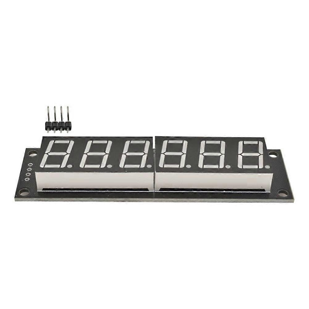 TM1637 6-Digit 0.56 Inch 7 Segments Digital Tube Clock Module Yellow