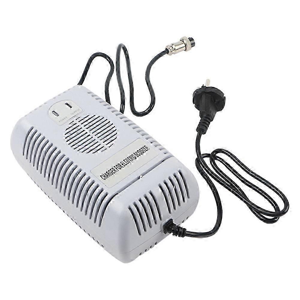 48V elektrisk sparkesykkel litiumbatterilader sykkel litiumbatterilader litiumbatterilader for sparkesykkel EU-plugg