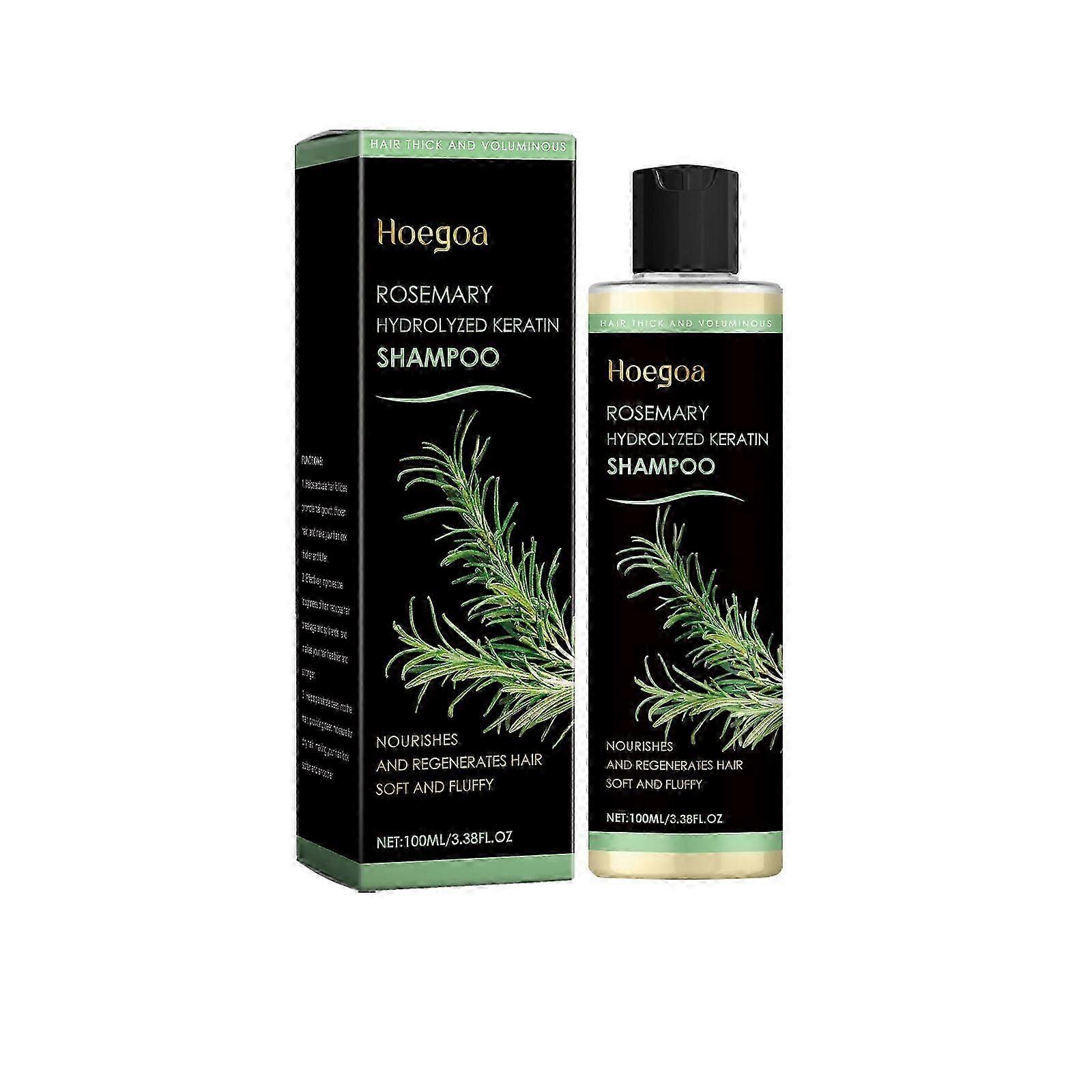 Plant-Based Rosemary Thickening Shampoo for Fuller