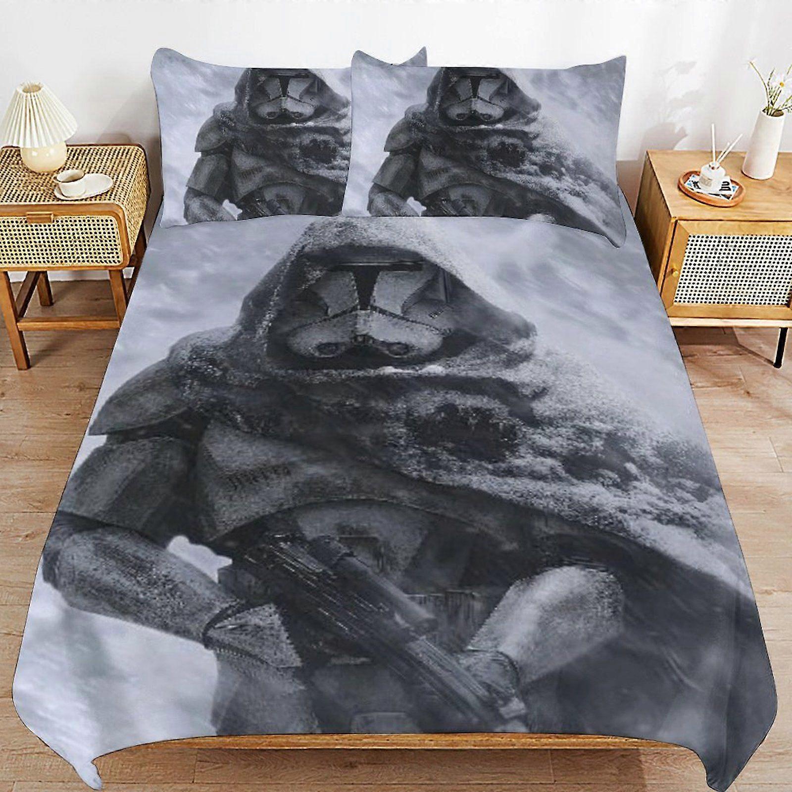 1654BY Star Wars Breathable Layer Comfortable Feel Soft Durable Fabric Bedding Duvet Cover Sets with Secure Closure SQ1654