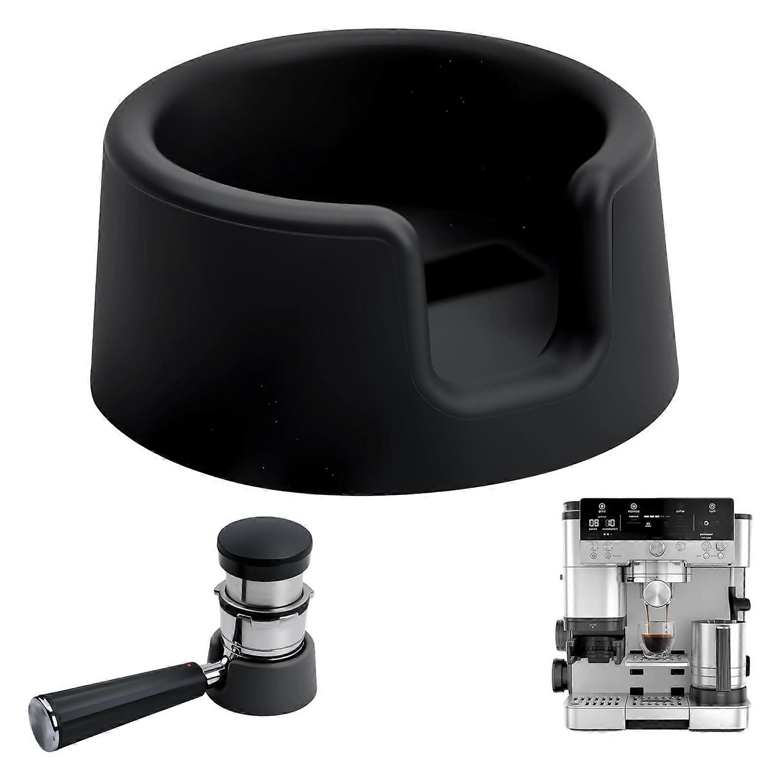 Multifunctional Tamper Station Practical Tamping Station Silicone Texture Coffee Tool Suitable for Coffee Tool Storage Multicolor