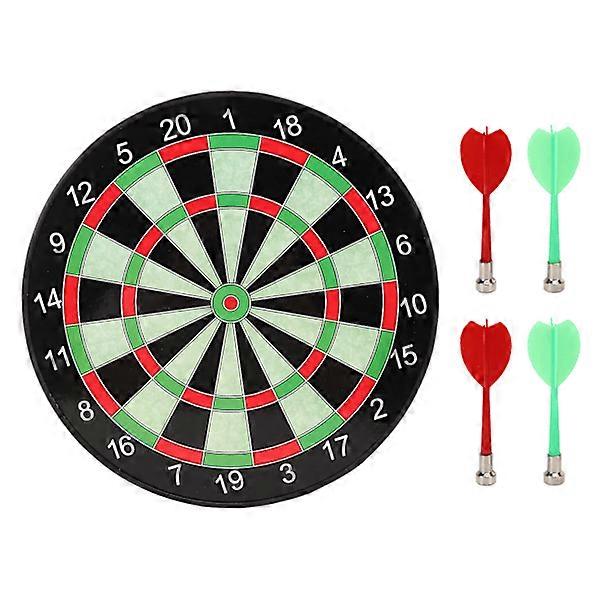 Magnetic Dartboard Safety Dartboard Set Indoor Outdoor Dart Game for Kids with 4 Magnetic Darts