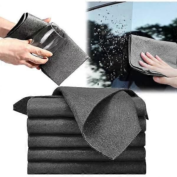 Thick Magic Cleaning Cloth, Reusable Streak-Free Microfiber Cloth