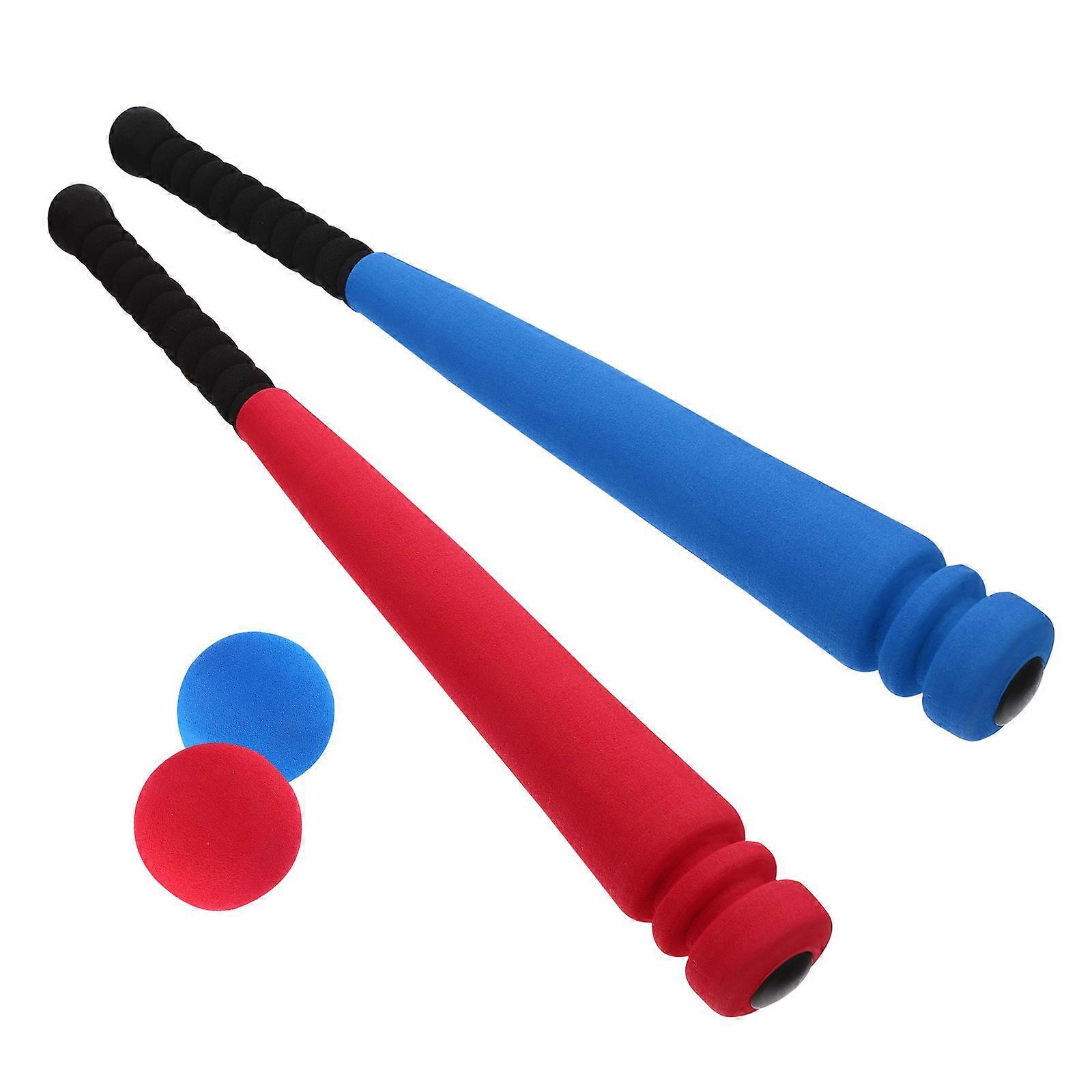 Safe Baseball Toy Kids Baseball Bat for Interactive Game 2Sets