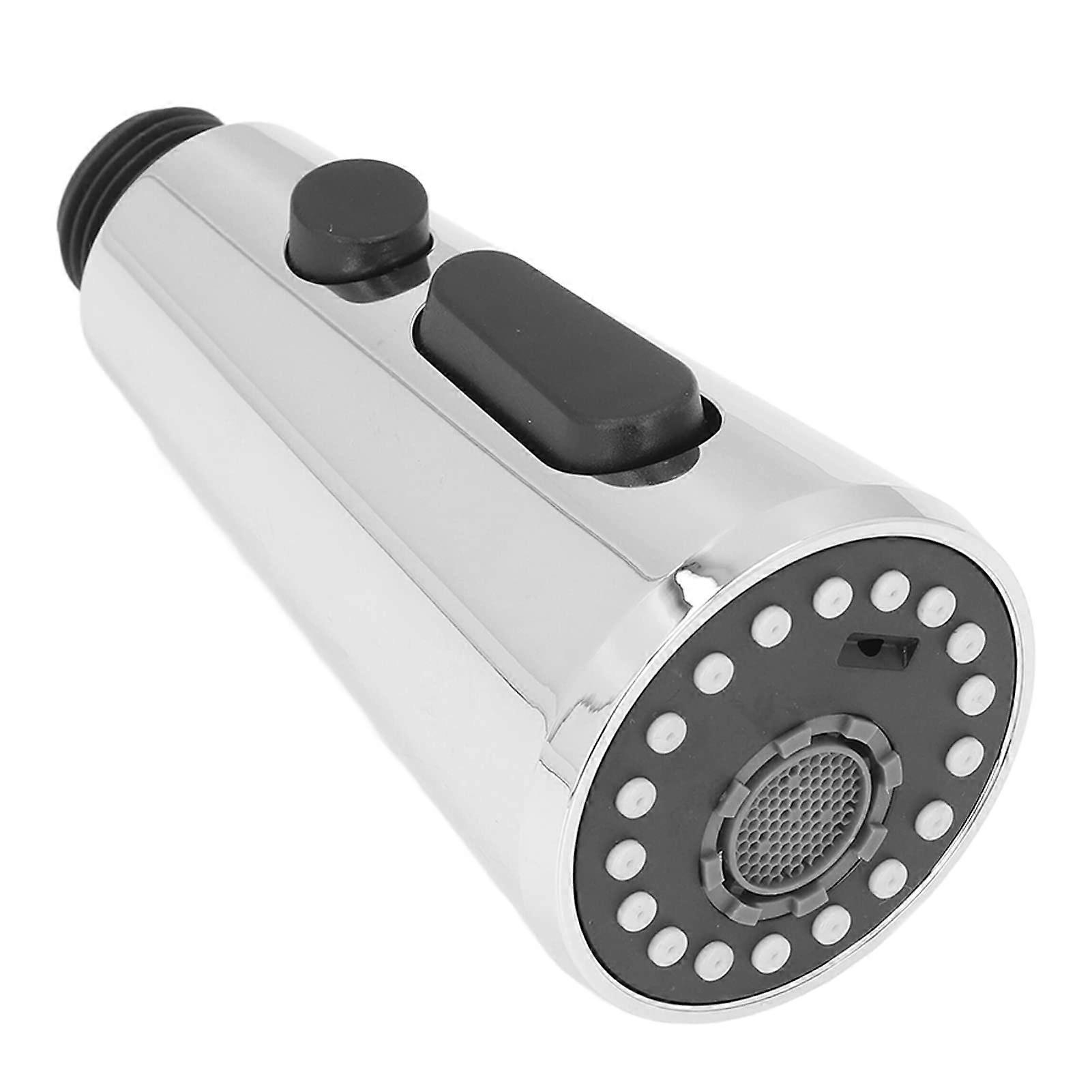 Pull Down Kitchen Faucet Head Replacement with 3 Spray Modes, Stainless Steel ABS Durable Design