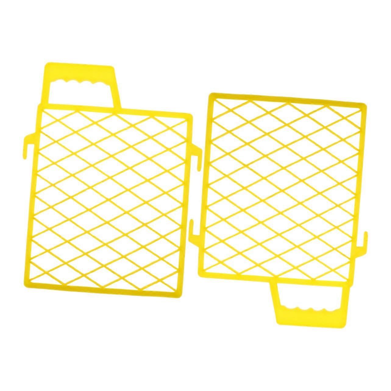 2pcs Durable Plastic Paint Tray Liners with Mesh Grid for Even Coverage and Easy Cleaning