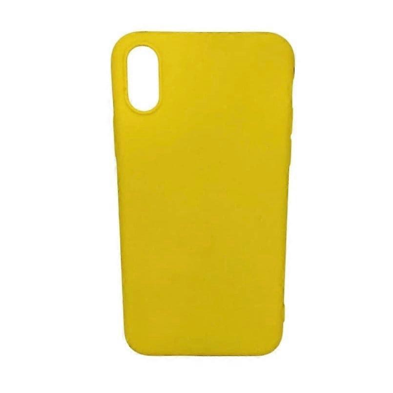 Silicone Case For Iphone X / Xs (yellow)
