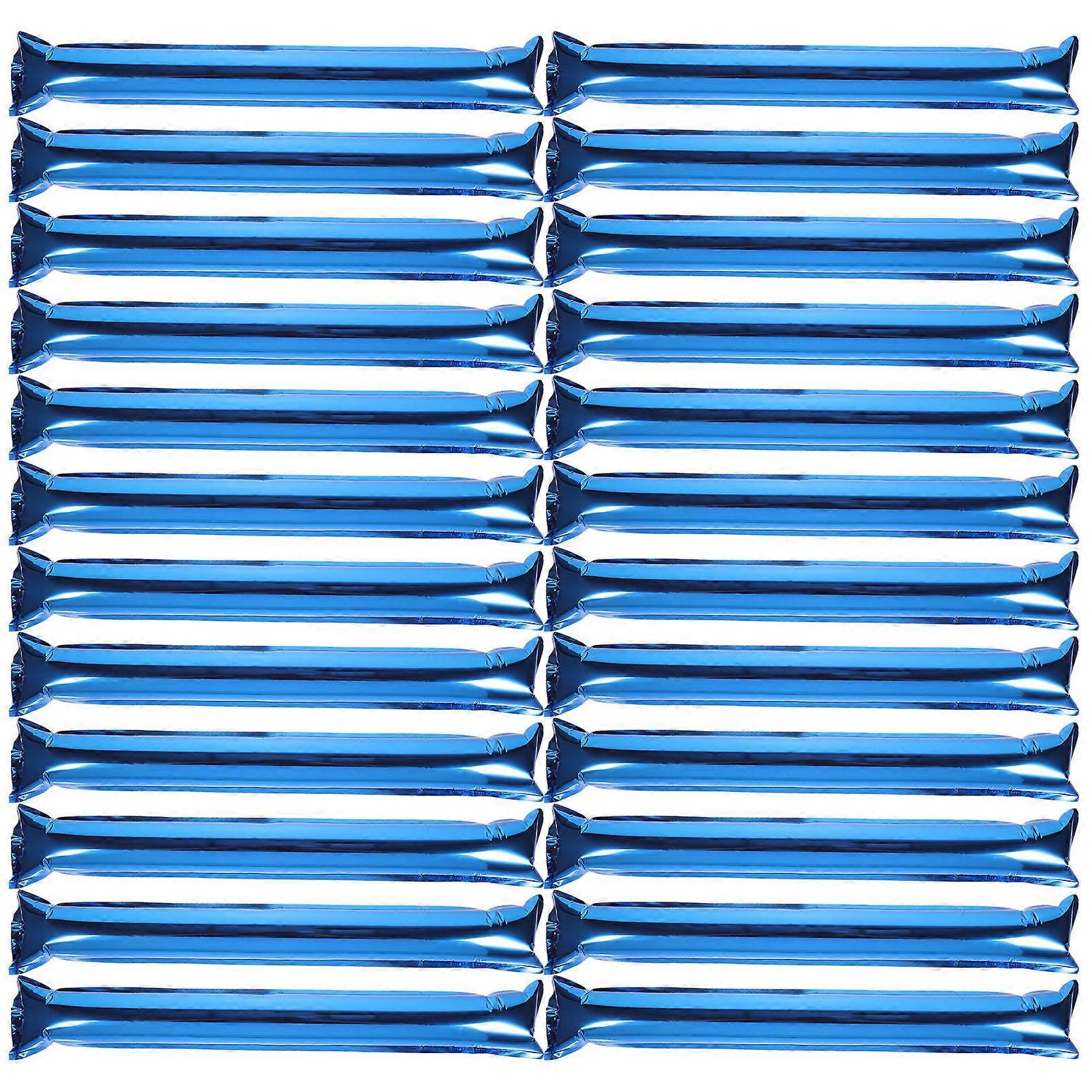 Cheering Stick Inflatable Noise Maker for Playing 24Pcs Thunder Sticks Blue