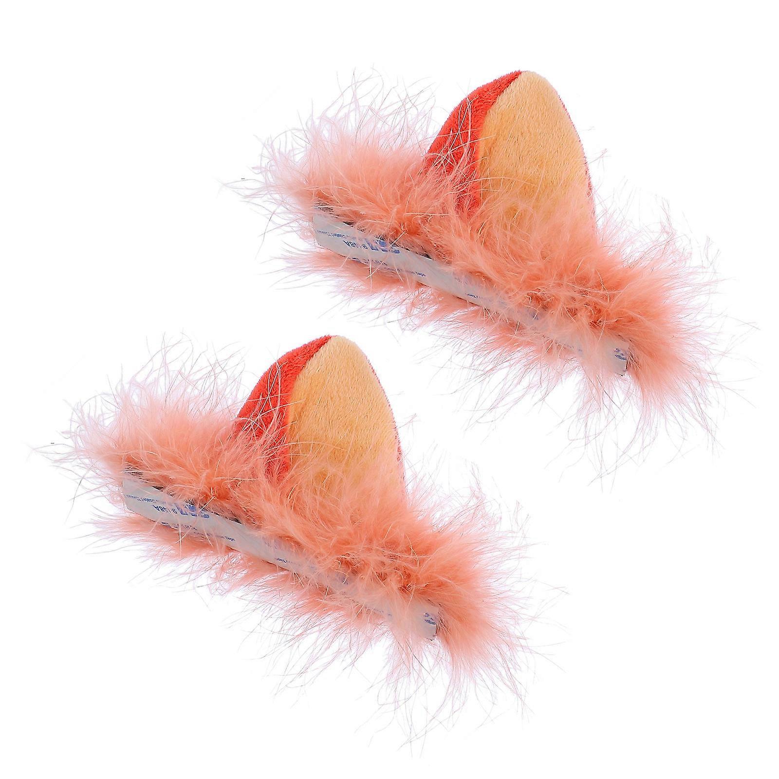 Foxes Ears Motorcycle Accessories for 1Pair Decorations