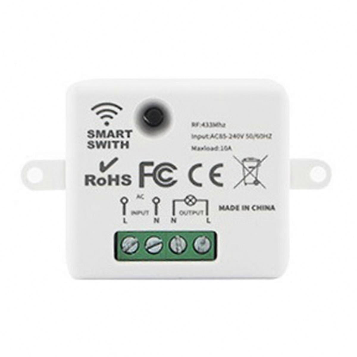 Touch Switch Smart Light Control Panel Receiver LED Wall Button 433MHz Remote Home Automation Solution