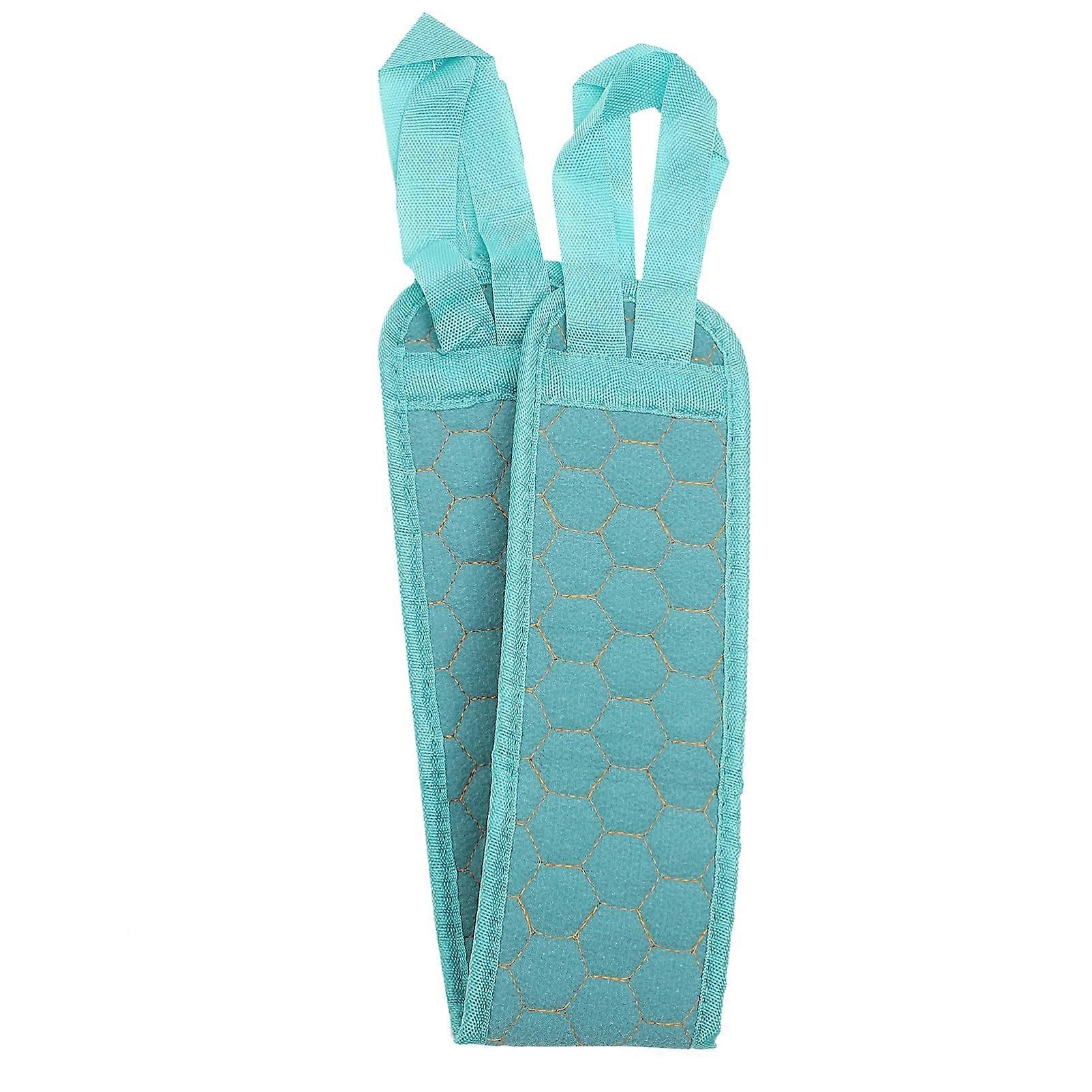 Back Scrubber with Handles for Shower, DoubleSided Exfoliating Bath Towel for Deep Cleaning